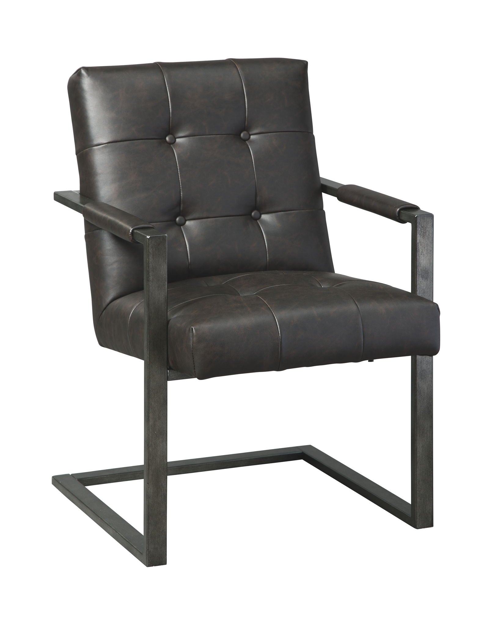 Starmore - Black - Home Office Desk Chair (Set of 2) - Hornell Furniture Outlet