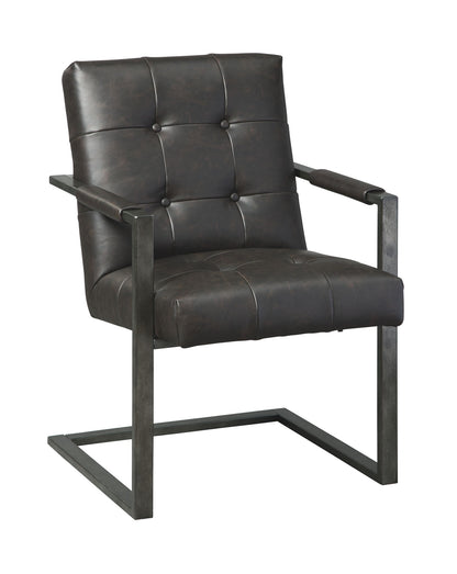 Starmore - Black - Home Office Desk Chair (Set of 2) - Hornell Furniture Outlet