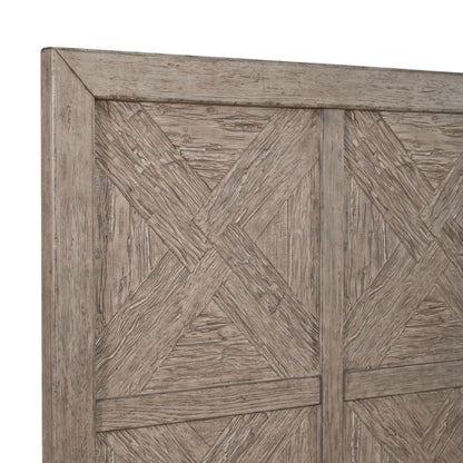 Skyview Lodge - King Panel Headboard - Light Brown - Hornell Furniture Outlet