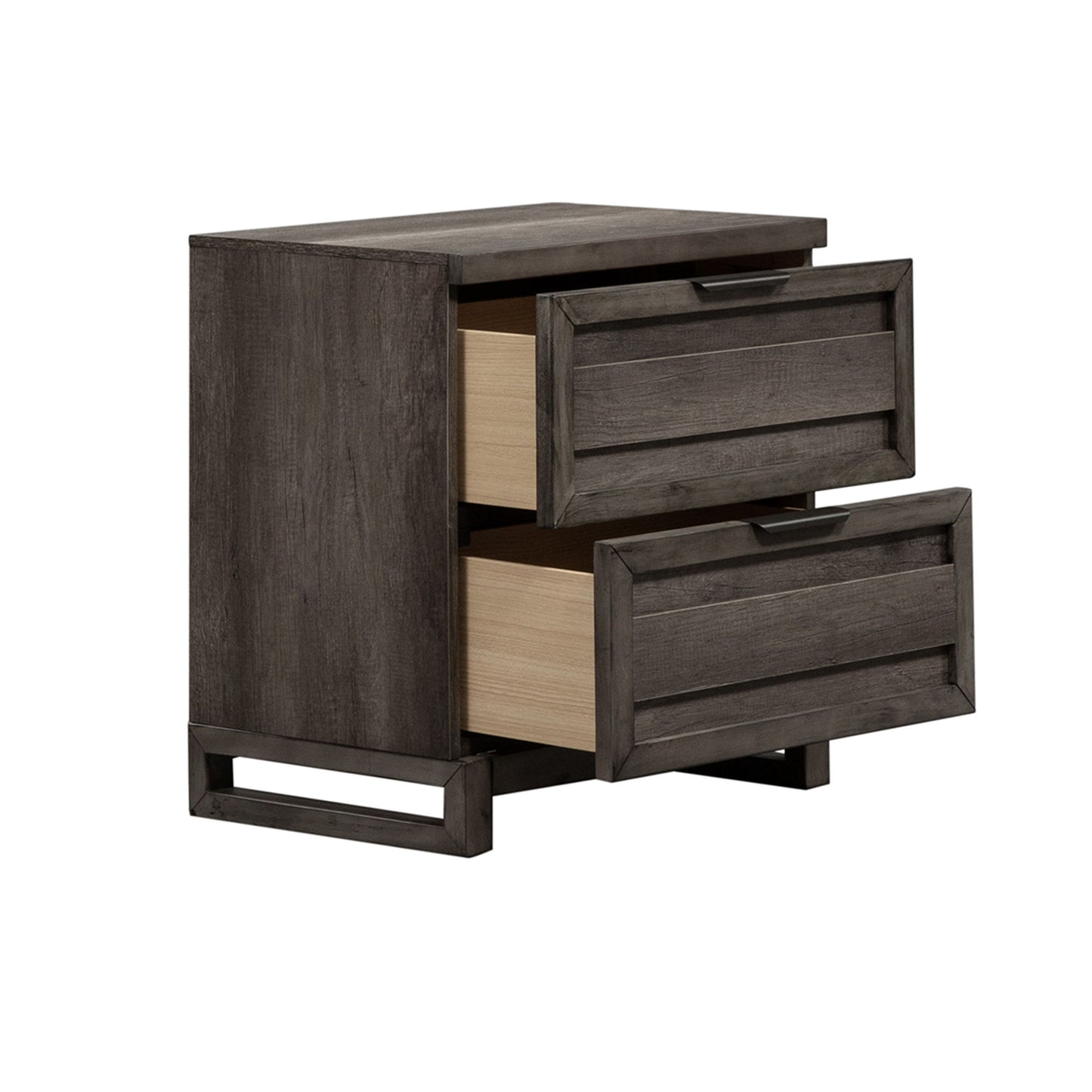 Tanners Creek - Nightstand - Dark Gray - Hornell Furniture Outlet