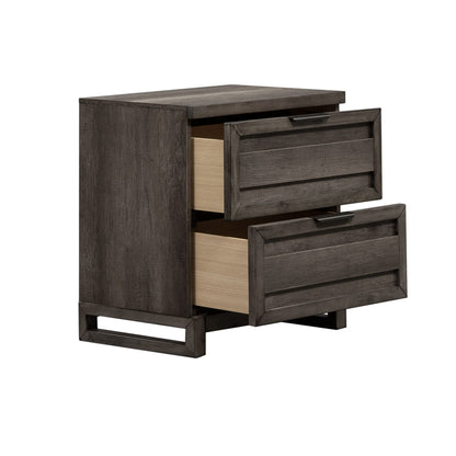 Tanners Creek - Nightstand - Dark Gray - Hornell Furniture Outlet