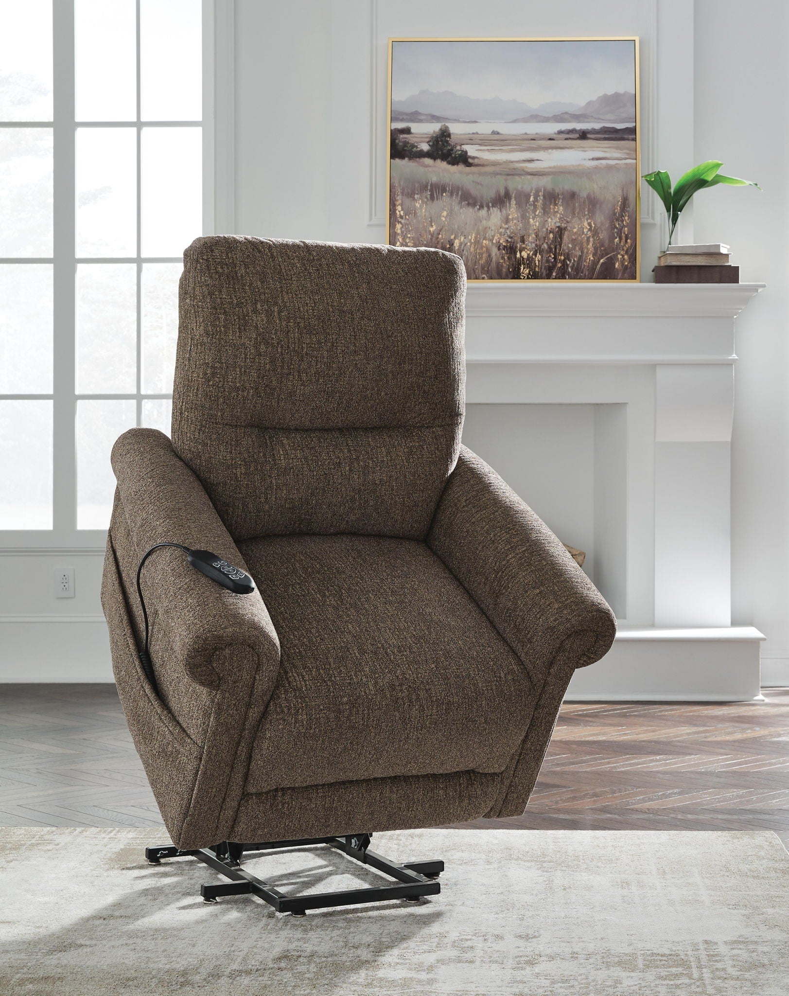 Aureta - Power Lift Recliner - Hornell Furniture Outlet