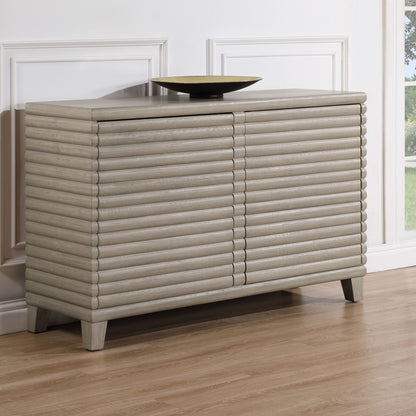 Lily - Server - Gray - Hornell Furniture Outlet