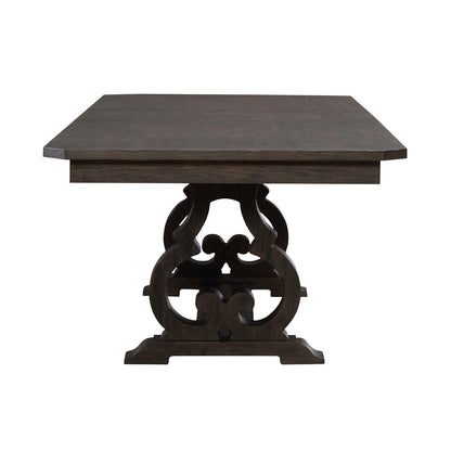 Grant Park - Trestle Table - Brown - Hornell Furniture Outlet