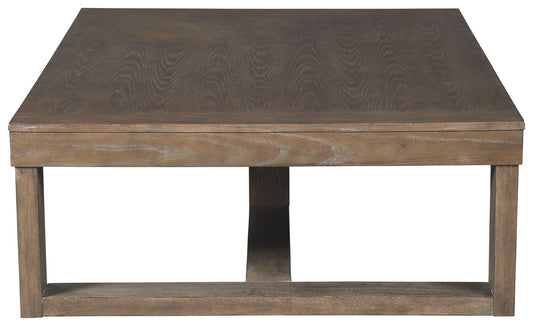Cariton - Gray - Rectangular Cocktail Table - Hornell Furniture Outlet