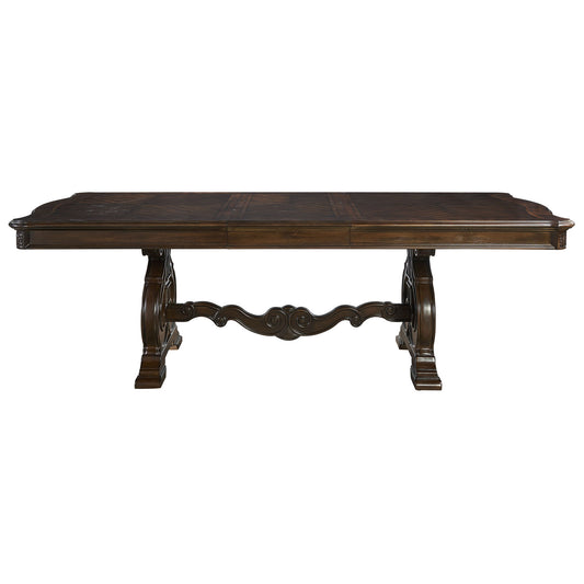 Royale - Dining Table - Dark Brown - Hornell Furniture Outlet