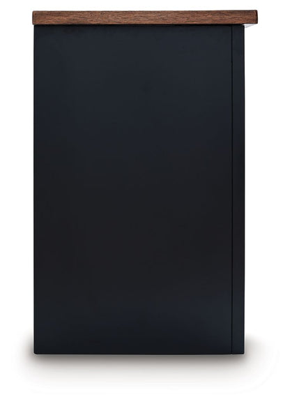 Wildenauer - 76" TV Stand With Electric Fireplace - Hornell Furniture Outlet