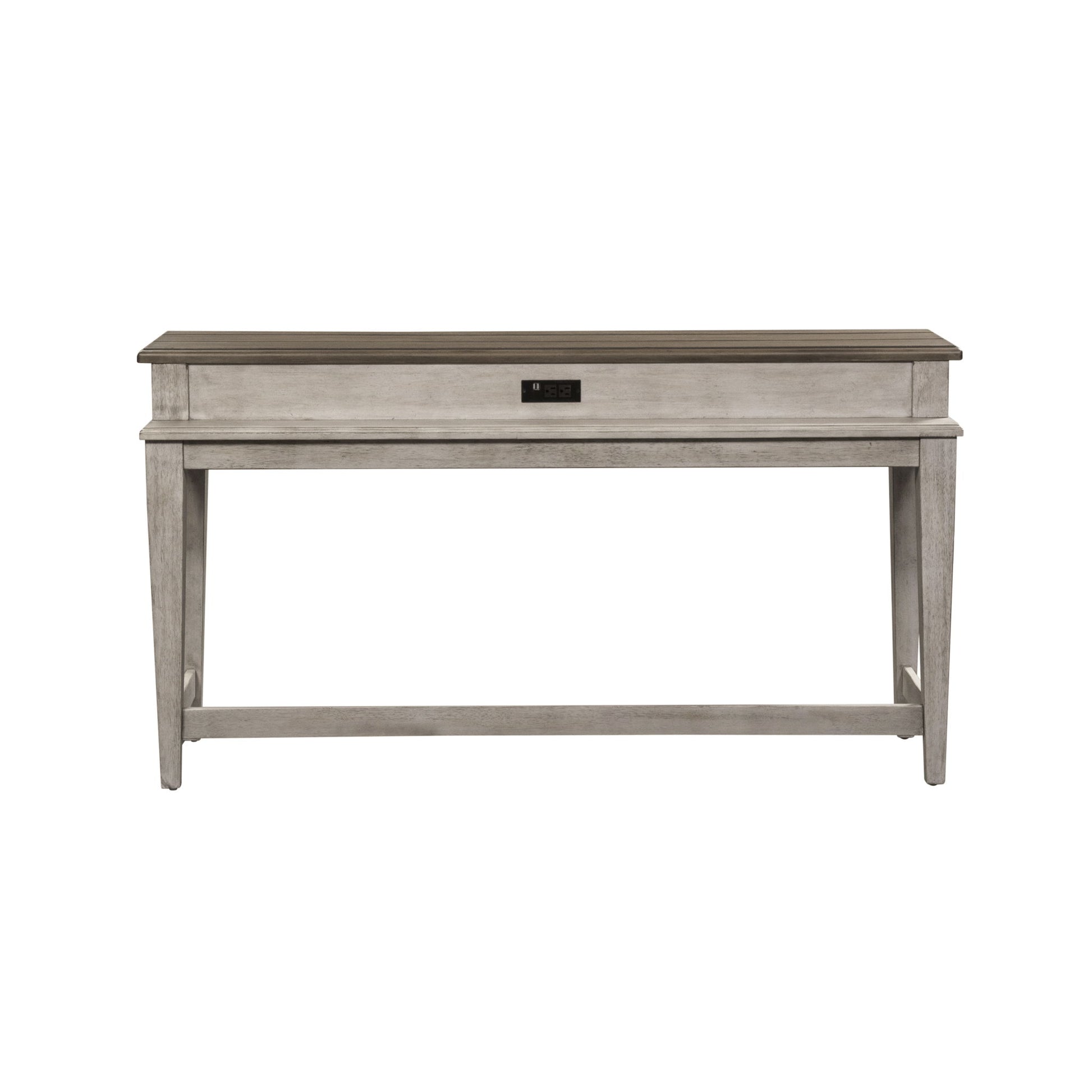Heartland - Console Bar Table - White - Hornell Furniture Outlet