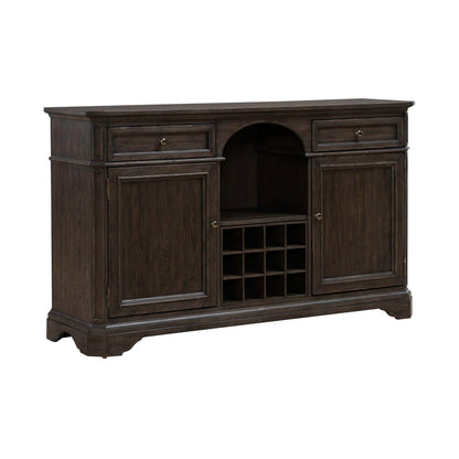 Grant Park - Wine Buffet - Brown - Hornell Furniture Outlet