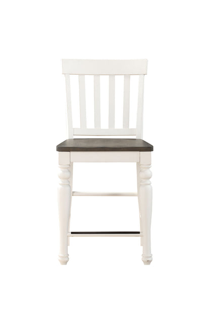 Joanna - 5 Piece Counter Dining Set - White - Hornell Furniture Outlet