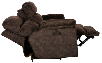 Sedona - Power Headrest With Lumbar Lay Flat Reclining Sofa - Hornell Furniture Outlet