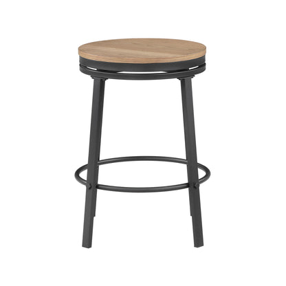 Magnolia - Counter Stool (Set of 2) - Light Brown - Hornell Furniture Outlet