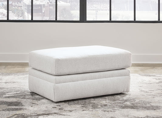Maitelynn - Chalk - Ottoman - Hornell Furniture Outlet