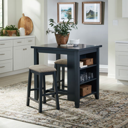 Brook Creek - 3 Piece Counter Set - Hornell Furniture Outlet