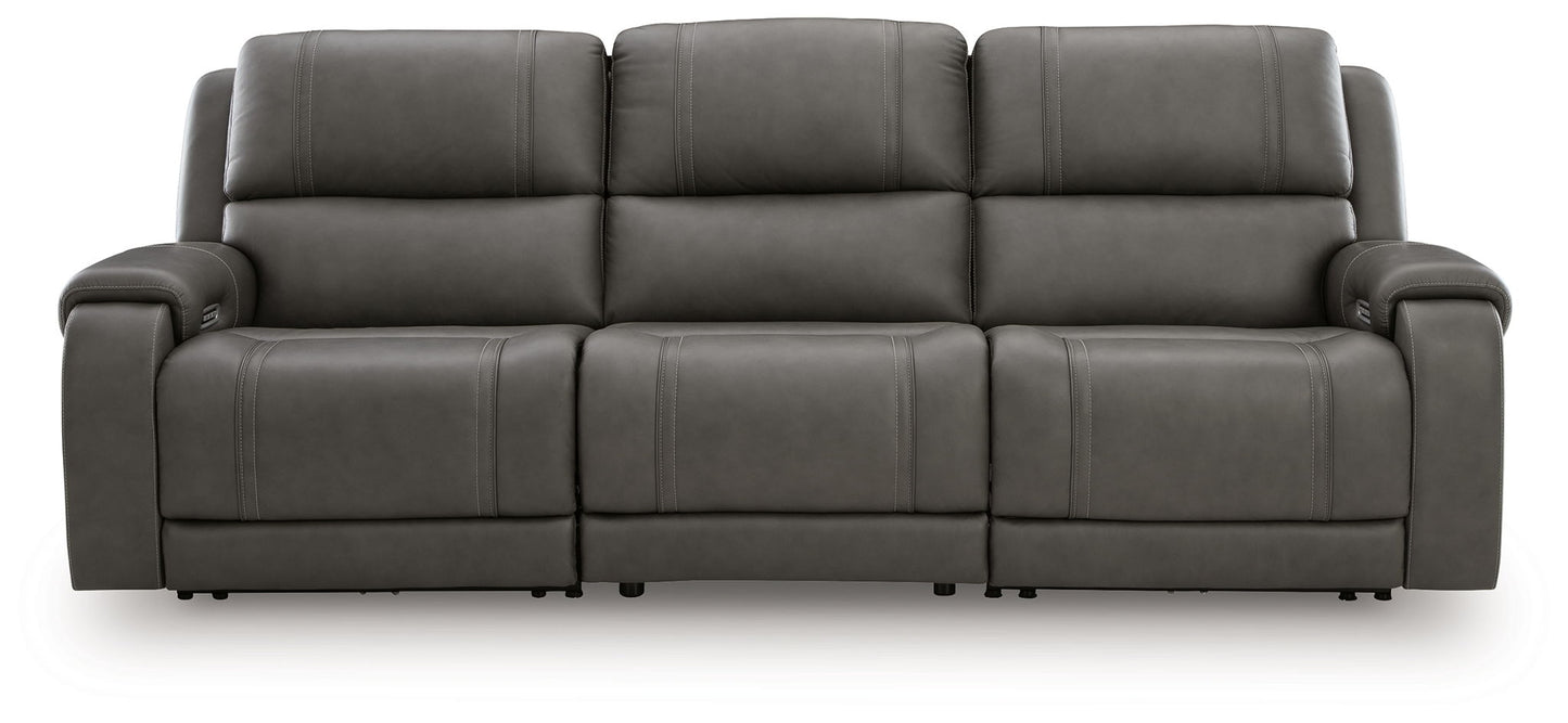 5Z - Pittson - Power Reclining Sectional - Hornell Furniture Outlet
