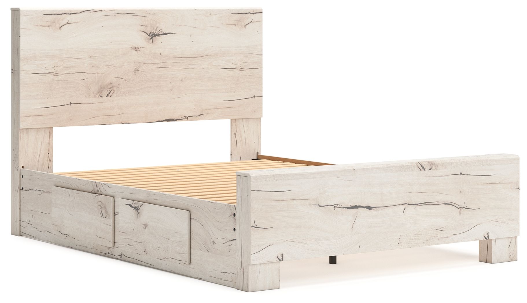 Lawroy - Panel Bed With Storage - Hornell Furniture Outlet