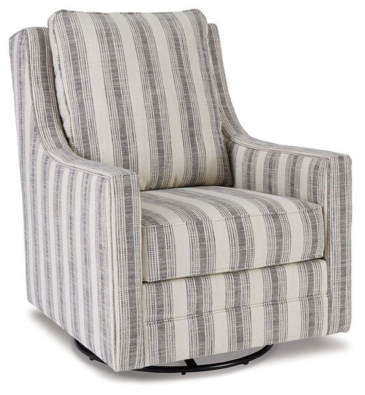 Kambria - Swivel Glider Accent Chair - Hornell Furniture Outlet