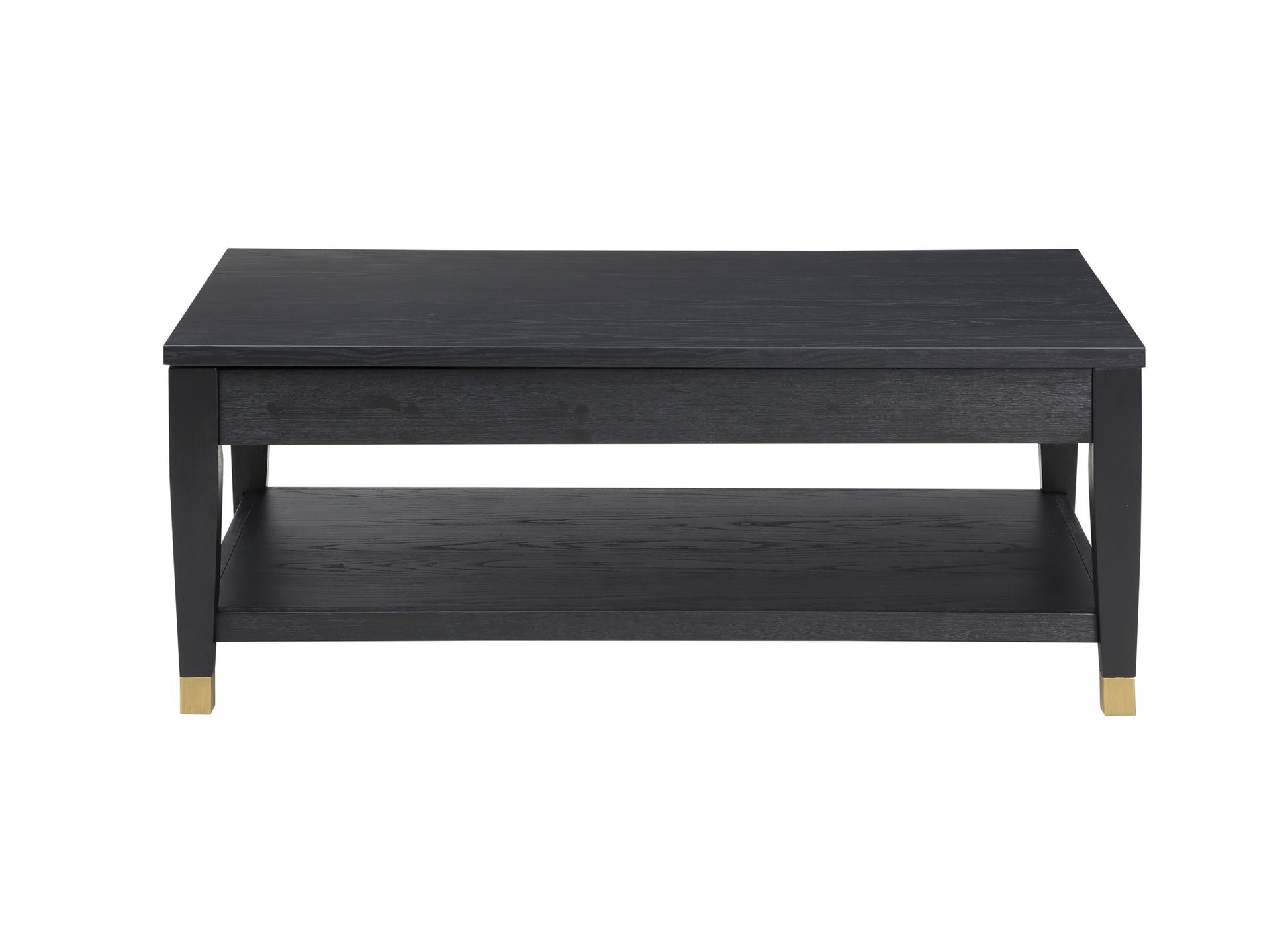 Yves - Lift - Top Coffee table - Black - Hornell Furniture Outlet