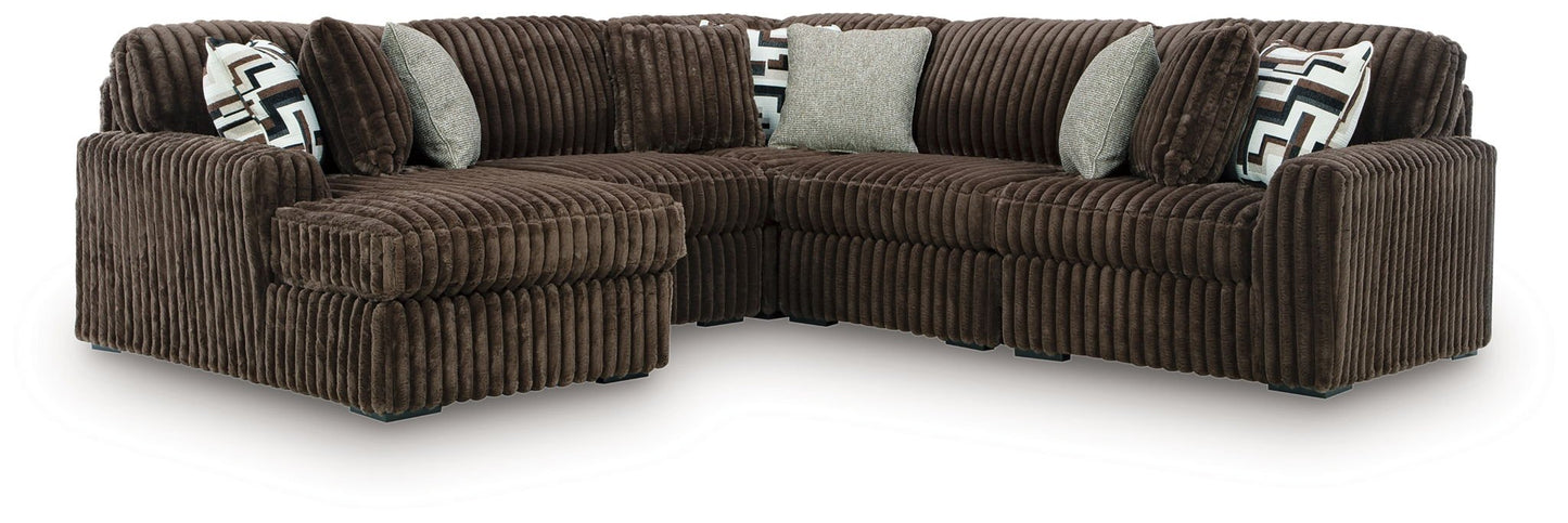 Midnight - Madness - Sectional - Hornell Furniture Outlet