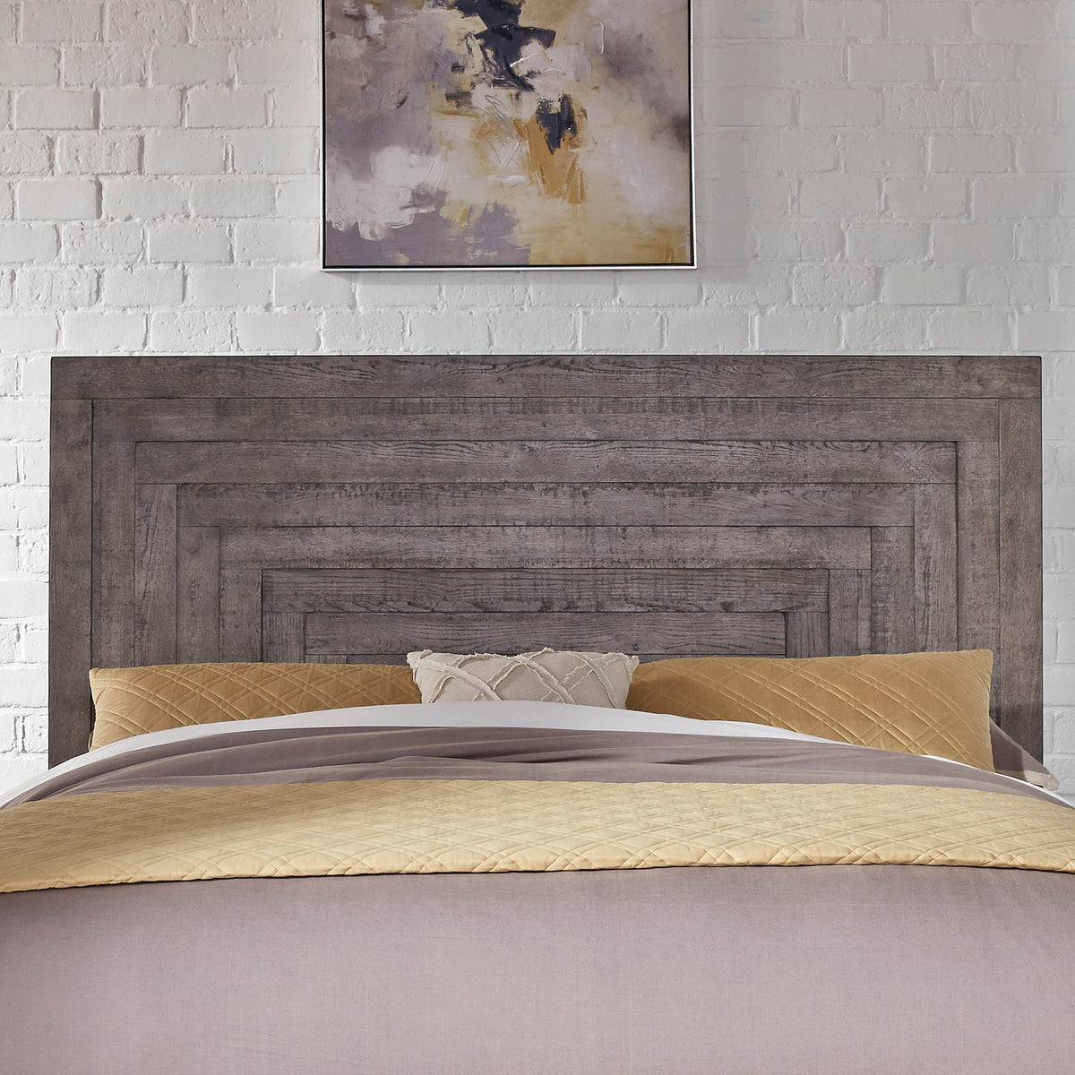 Modern Farmhouse - Panel Headboard - Hornell Furniture Outlet