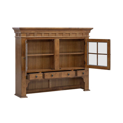 Treasures - Hutch - Light Brown - Hornell Furniture Outlet