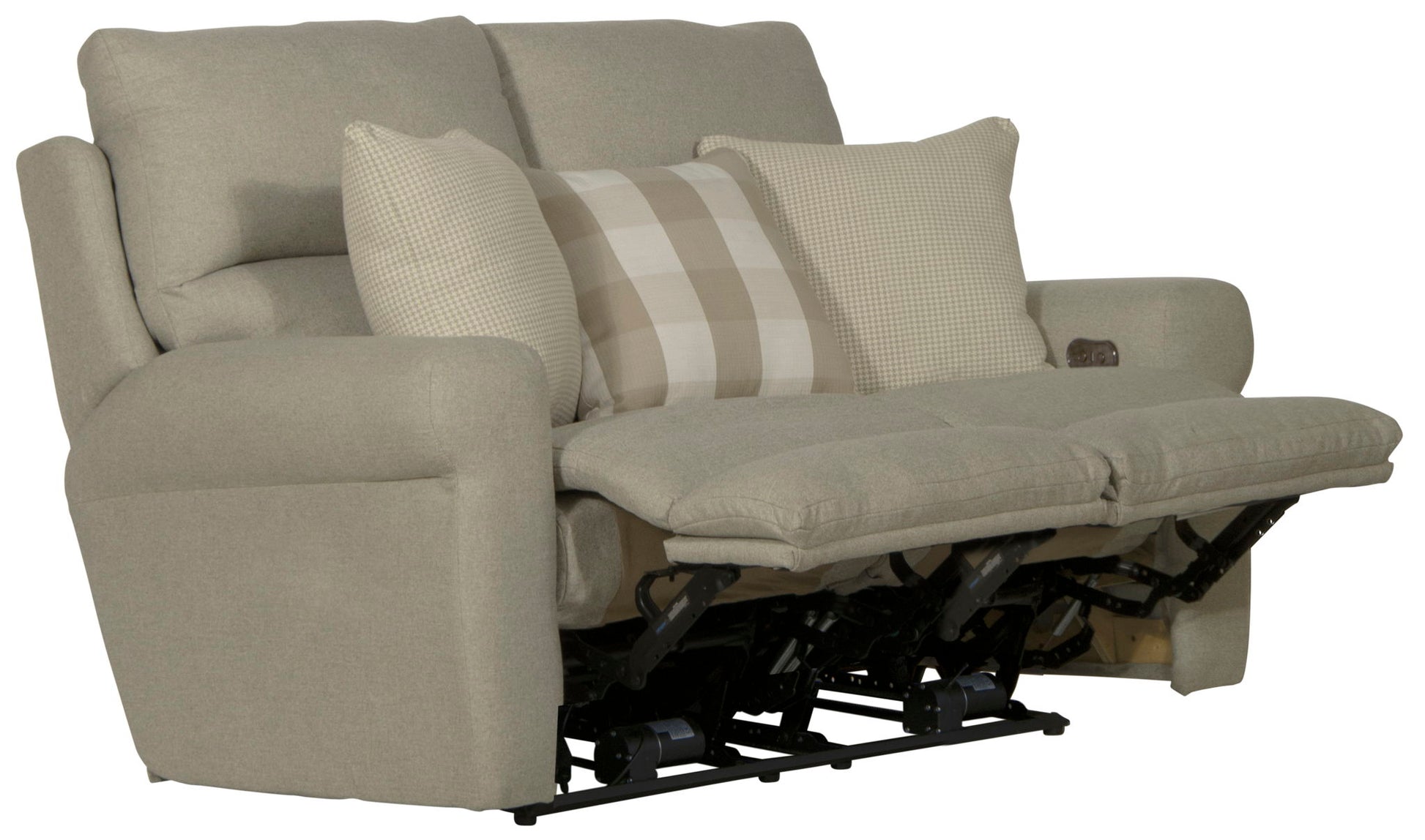 Westport - Power Lay Flat Reclining Loveseat - Hornell Furniture Outlet