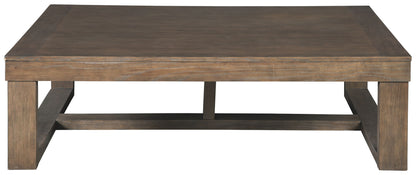 Cariton - Gray - Rectangular Cocktail Table - Hornell Furniture Outlet