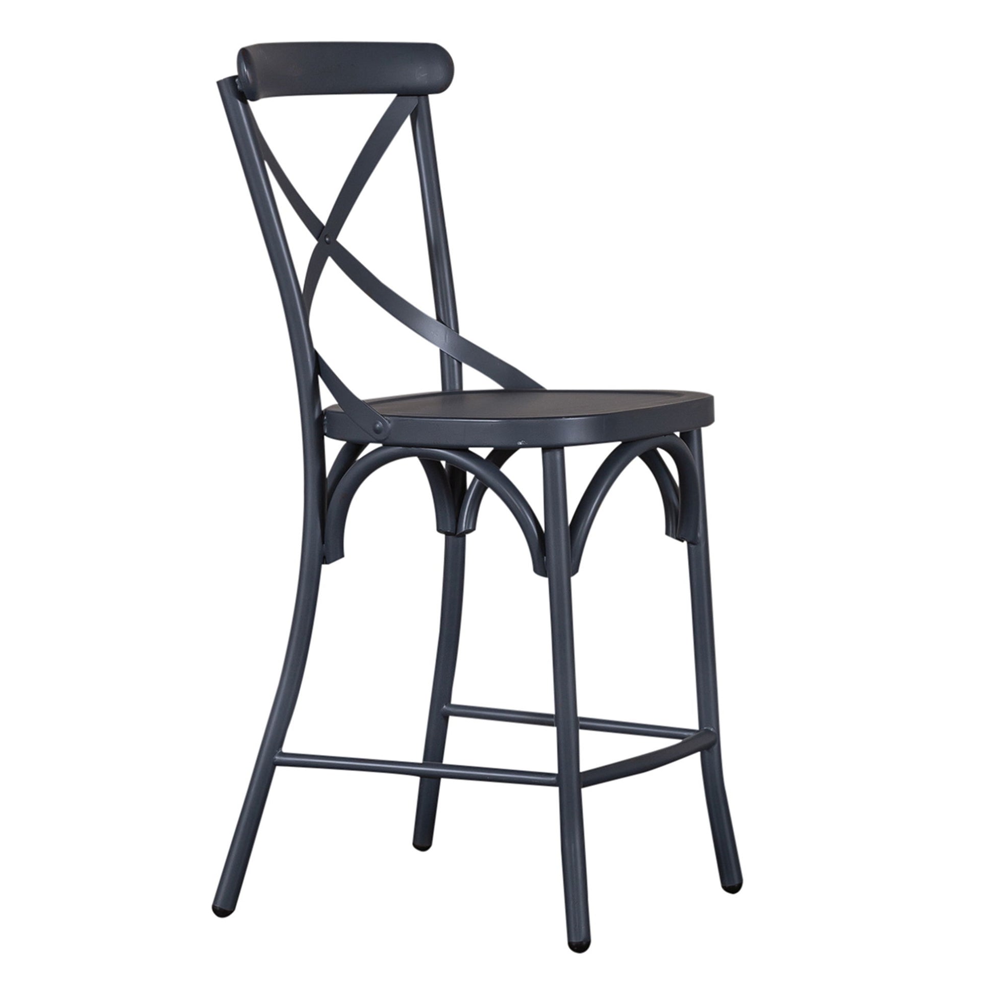 Vintage Series - X Back Counter Chair - Hornell Furniture Outlet