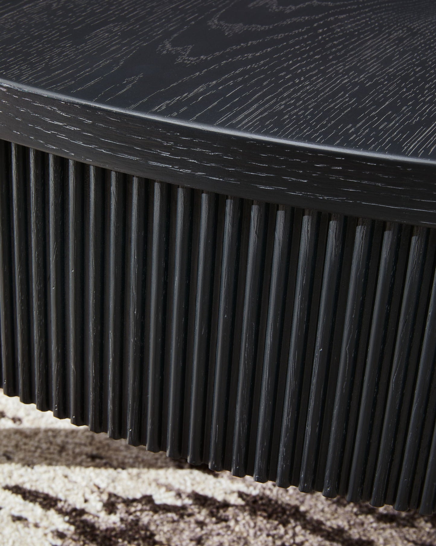 Marstream - Black - Round Cocktail Table - Hornell Furniture Outlet