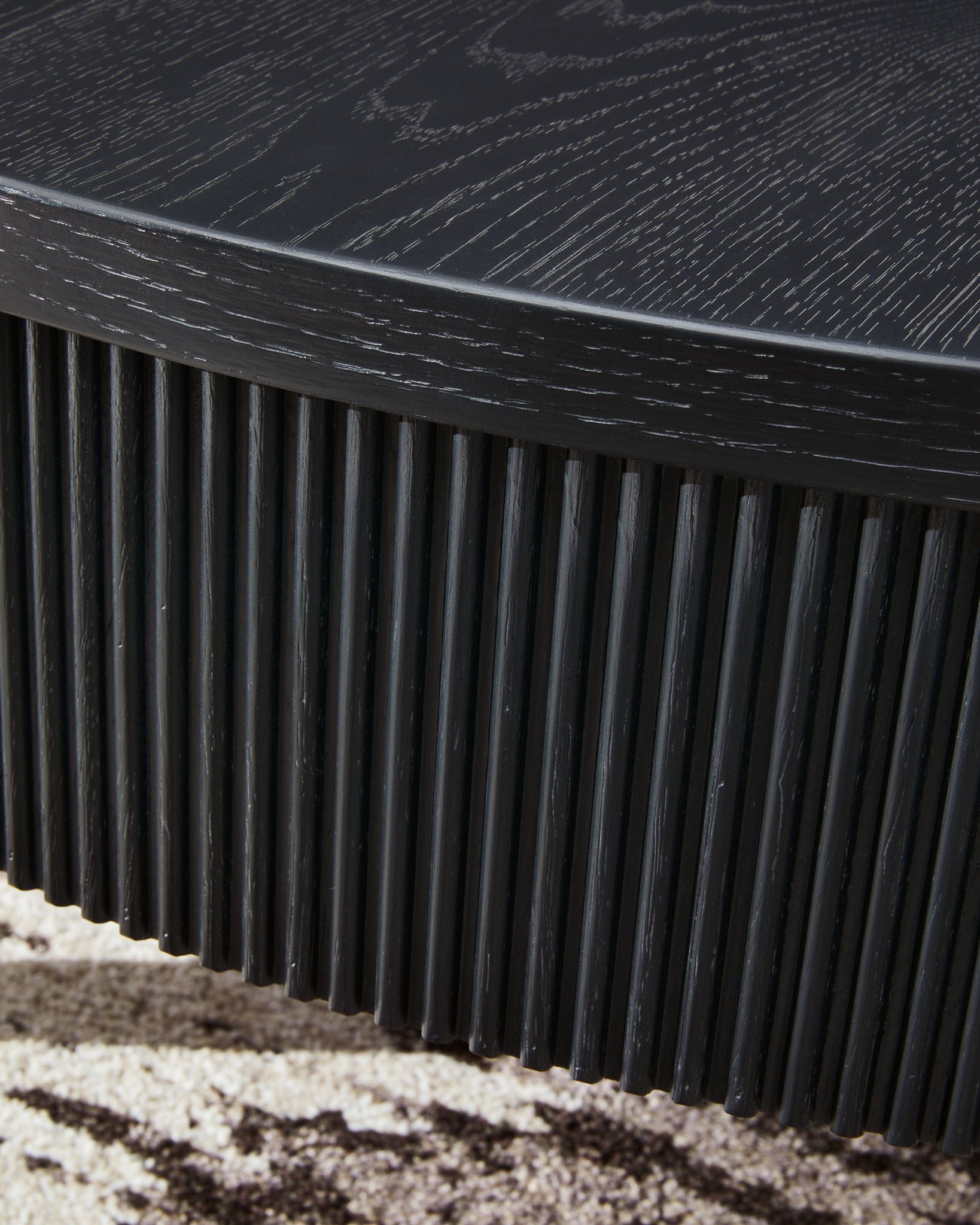 Marstream - Black - Round Cocktail Table - Hornell Furniture Outlet