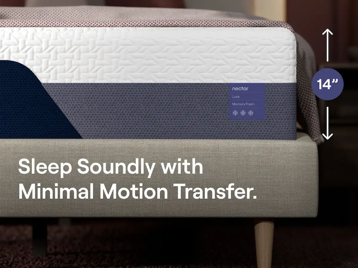Nectar Luxe Memory Foam 5.1 - Mattress - Hornell Furniture Outlet