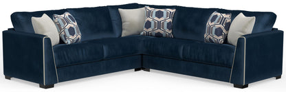 Jetson - Sectional With Comfort Coil Seat Cushions And Included Accent Pillows - Hornell Furniture Outlet