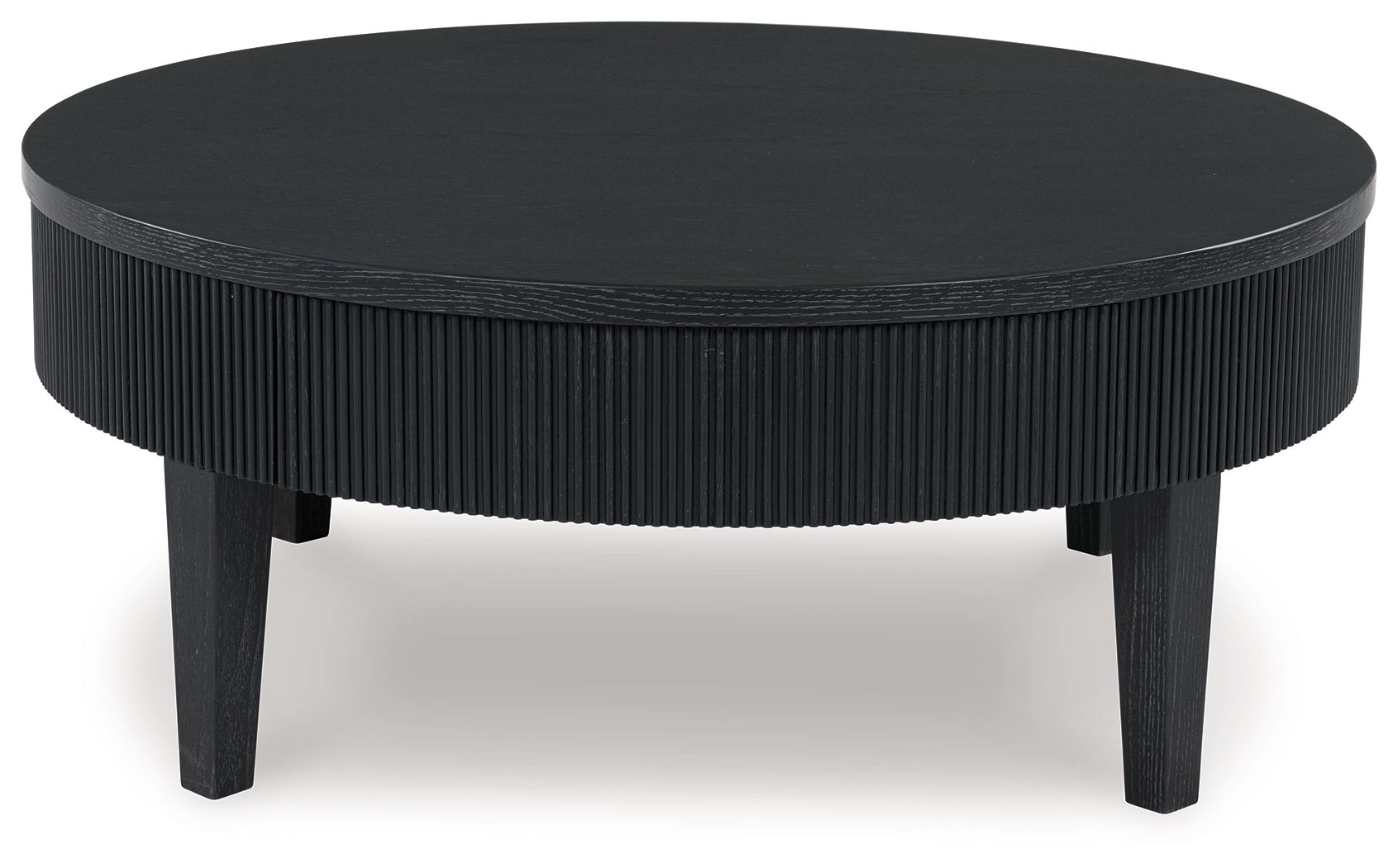 Marstream - Black - Round Cocktail Table - Hornell Furniture Outlet
