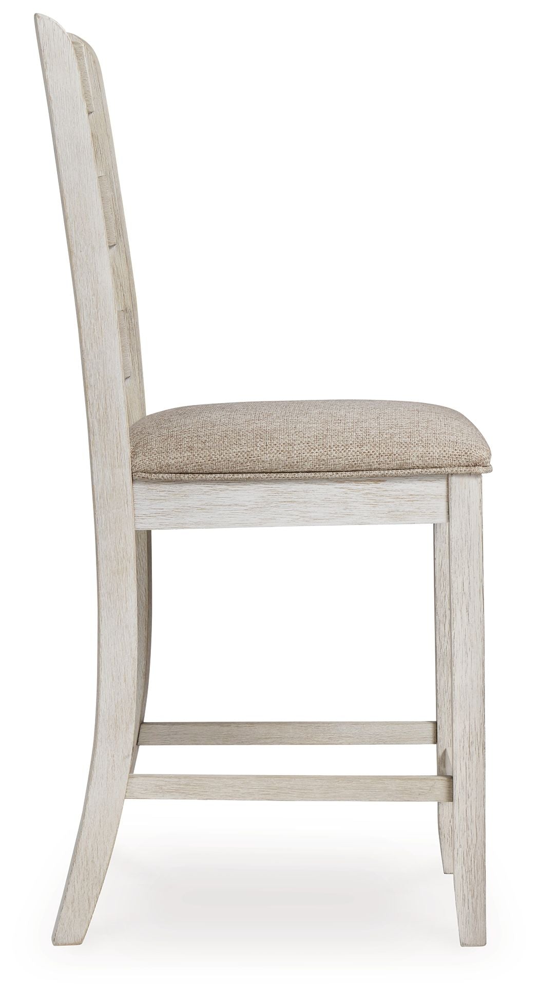 Skempton - White - Upholstered Barstool (Set of 2) - Hornell Furniture Outlet