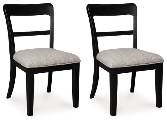 Greddinton - Upholstered Dining Side Chair (Set of 2) - Hornell Furniture Outlet