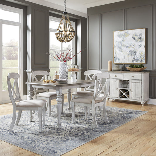 Ocean Isle - Rectangular Table Set - Hornell Furniture Outlet