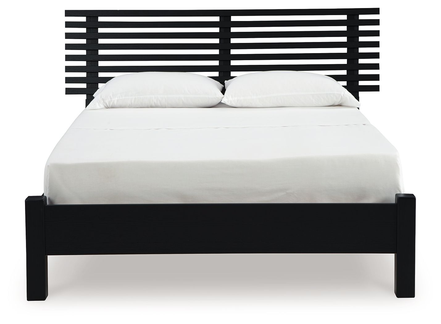 Danziar - Slat Panel Bed With Low Footboard - Hornell Furniture Outlet