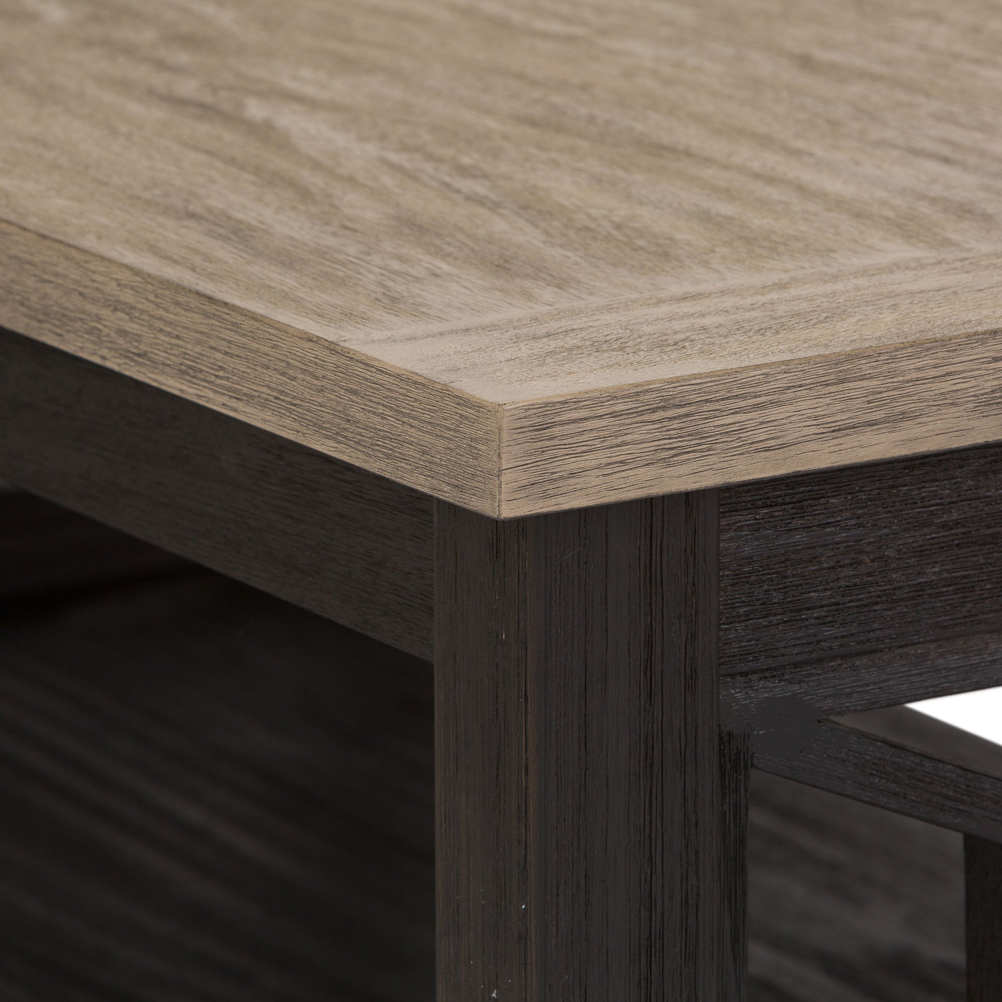 Heatherbrook - Cocktail Table - Black - Hornell Furniture Outlet