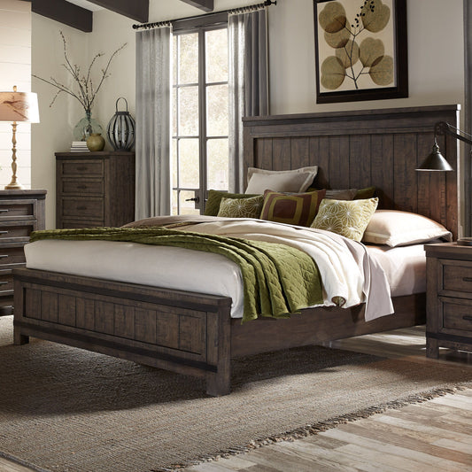 Thornwood Hills - Panel Bed - Hornell Furniture Outlet