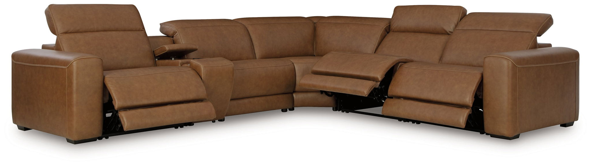 Magic Man - Reclining Sectional - Hornell Furniture Outlet