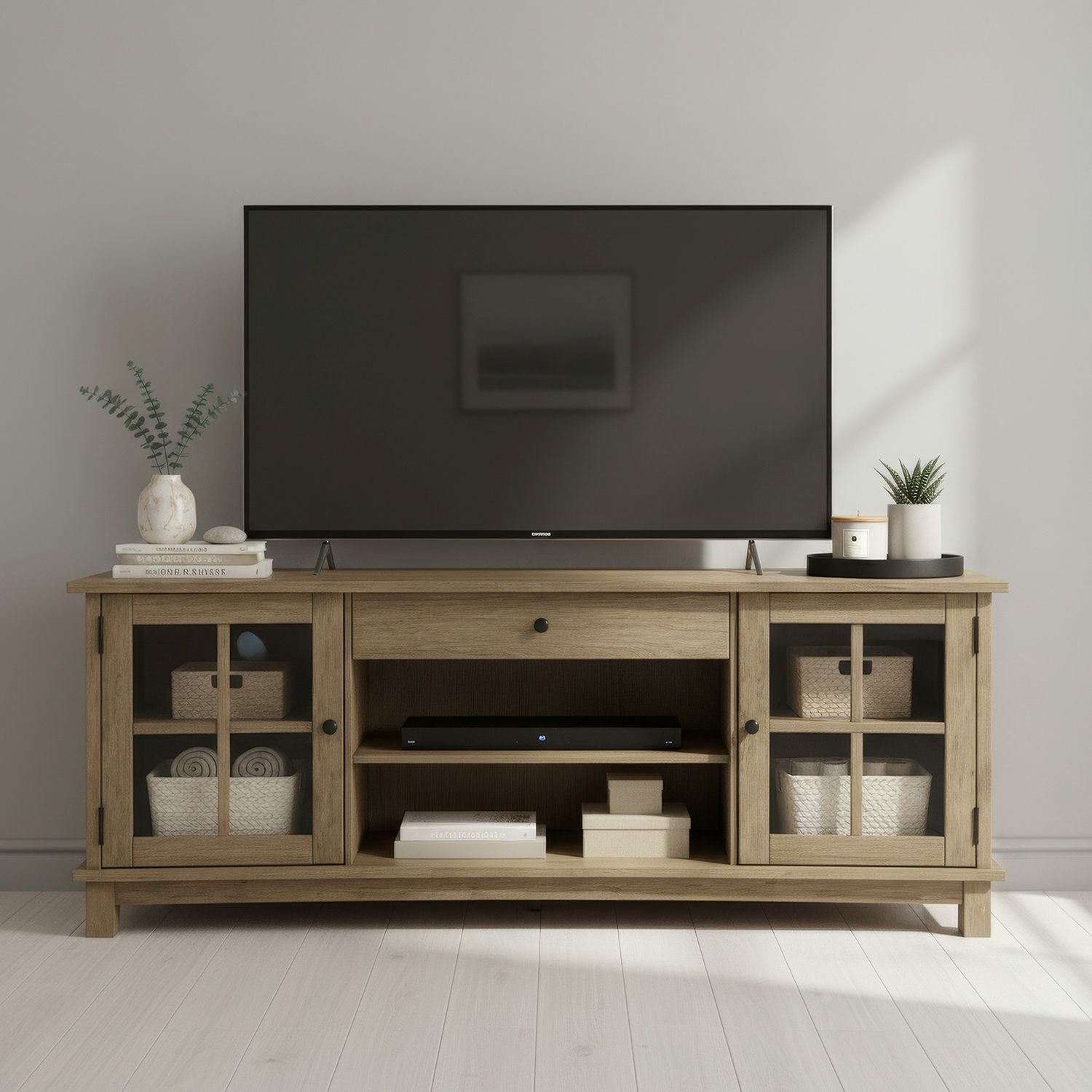 Logan - TV Console - Hornell Furniture Outlet