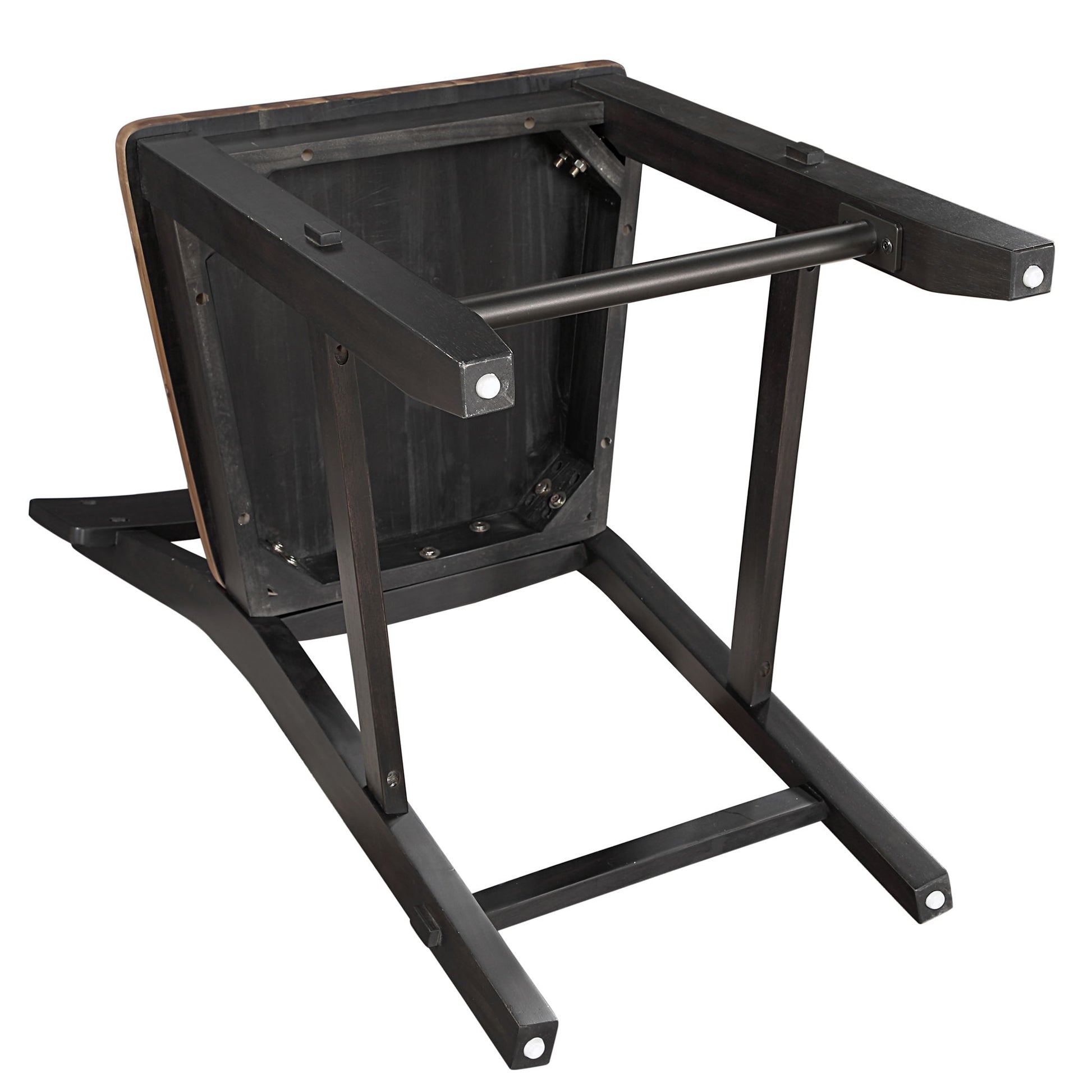 Bermuda - Counter Stool (Set of 2) - Black - Hornell Furniture Outlet