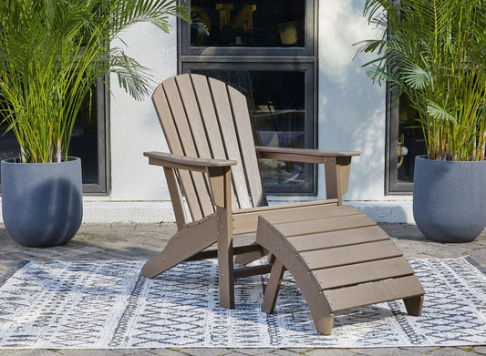 Sundown Treasure - 2 Pc. - Adirondack Chair And Ottoman - Hornell Furniture Outlet