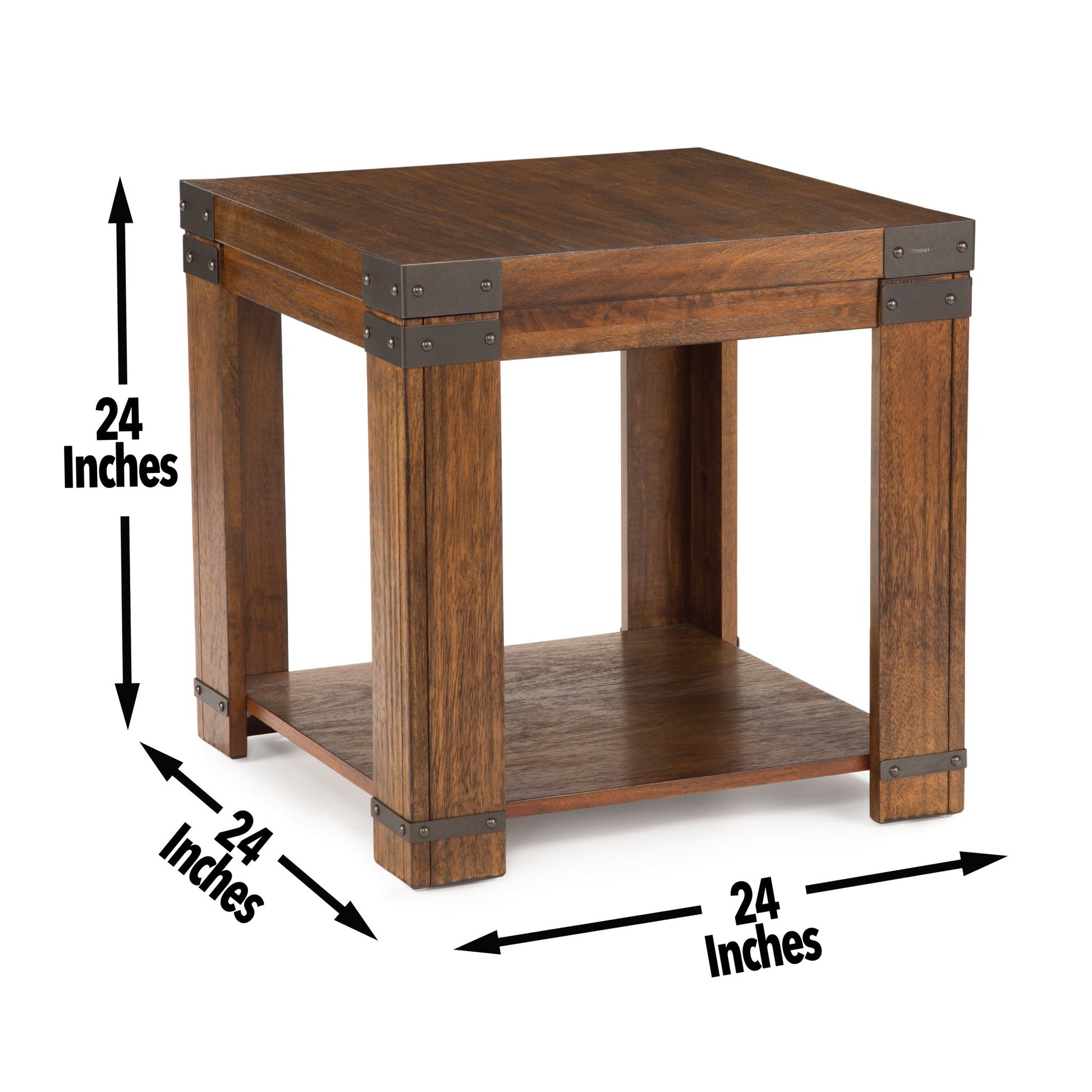 Arusha - End Table - Brown - Hornell Furniture Outlet