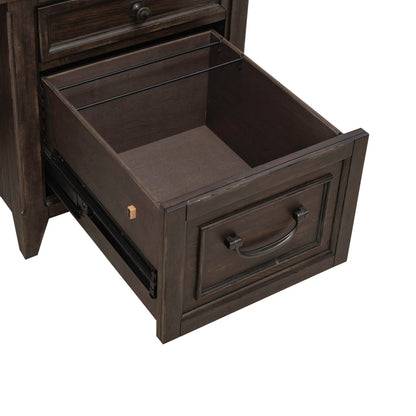 Paradise Valley - Executive Desk - Brown - Hornell Furniture Outlet