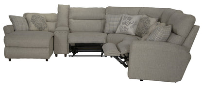 McPherson - Reclining Sectional - Hornell Furniture Outlet