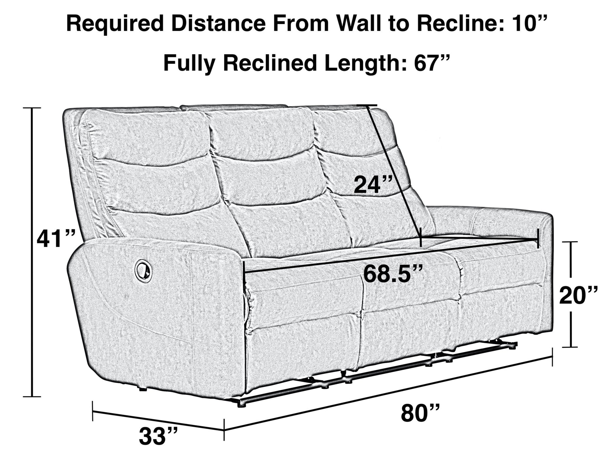 Gill - Reclining Sofa - Hornell Furniture Outlet