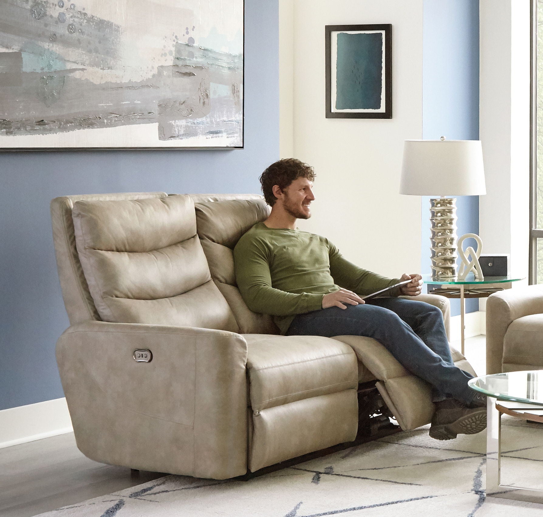 Gill - Reclining Loveseat - Hornell Furniture Outlet