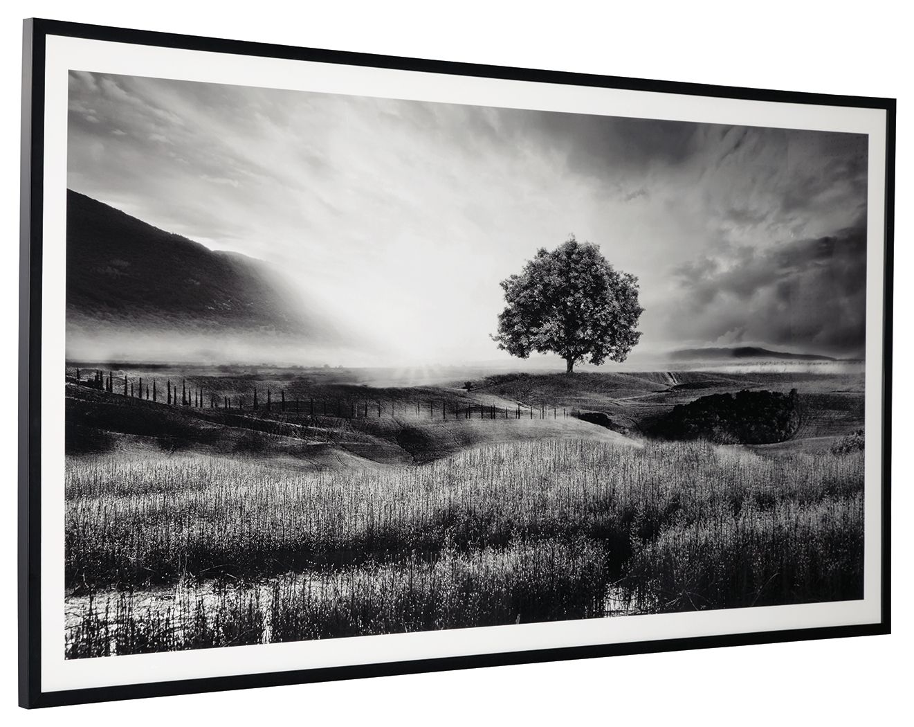 Deborland - Black / White - Wall Art - Hornell Furniture Outlet