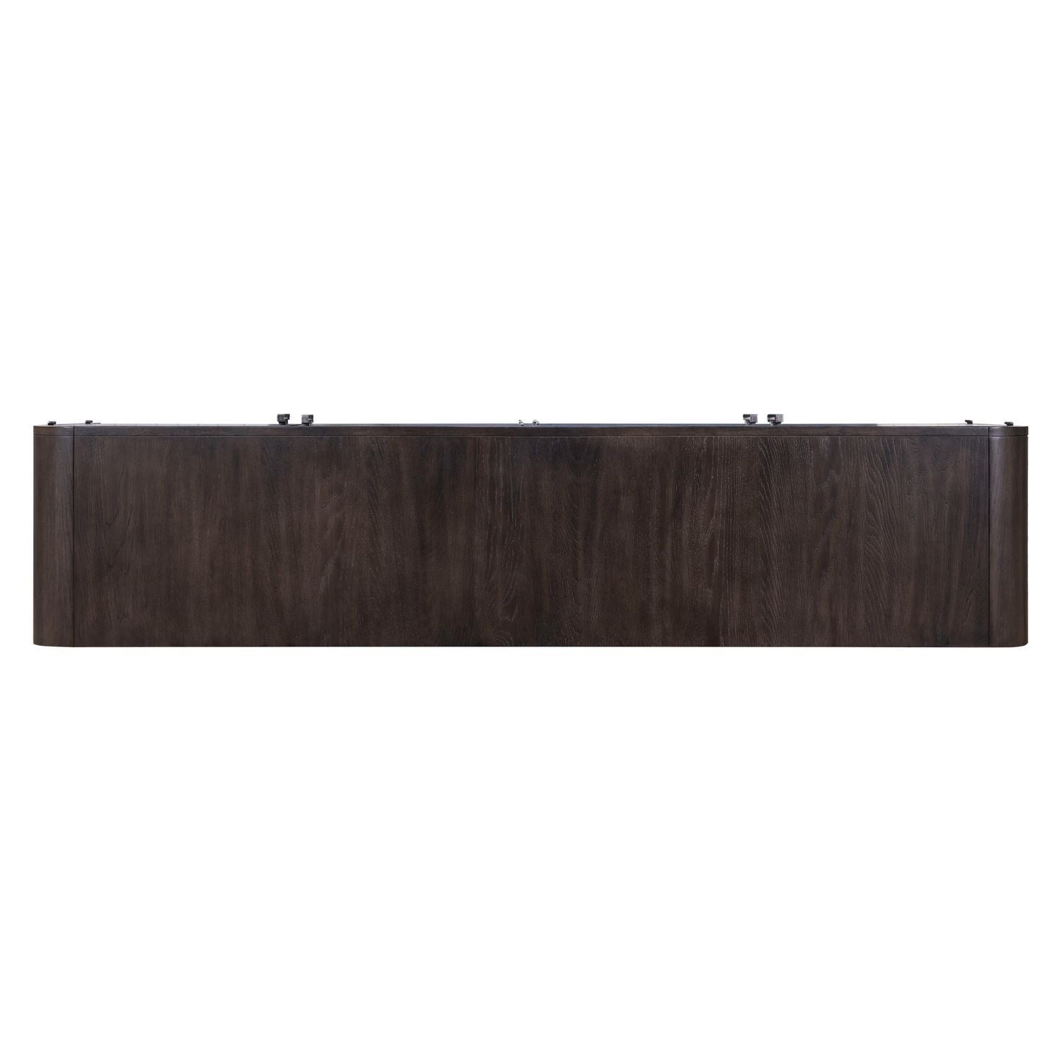 Perspectives - 82" TV Console - Brown - Hornell Furniture Outlet